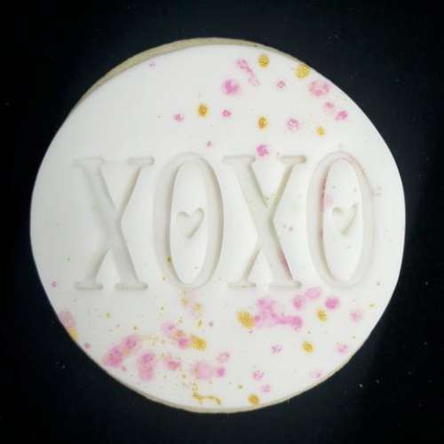 Cookie Stamp Embosser - XOXO - Click Image to Close